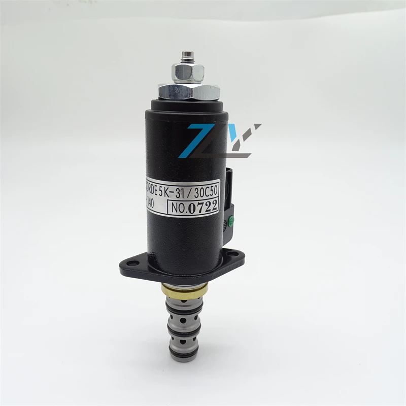 Excavator Engine Parts KDRDE5K-31 Main Pump Solenoid Valve 30C50 -140 KDRDE5K-3130C50-140