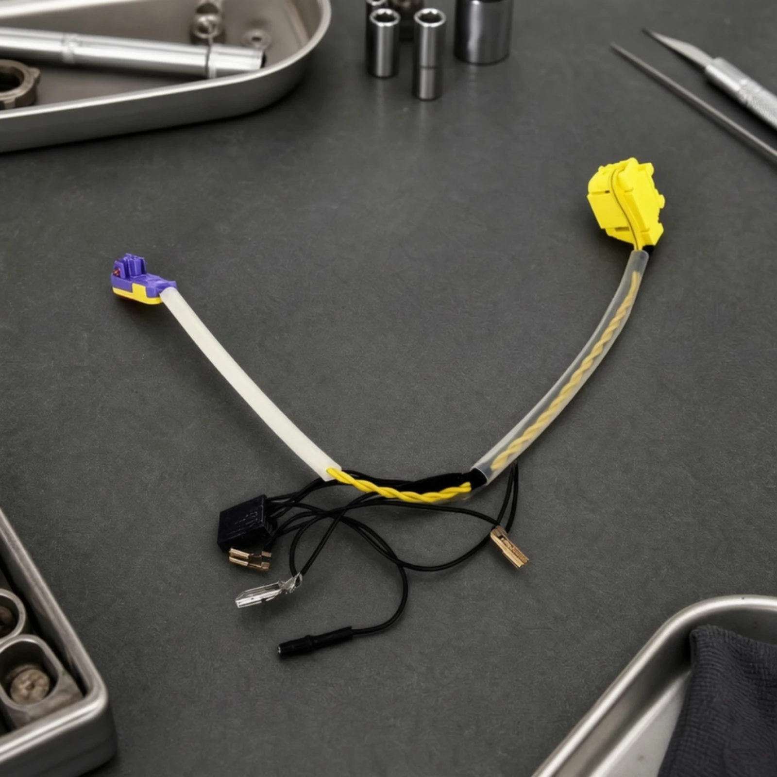 Wiring Harness Plug-and-Play Multifunction Steering Wheel Wiring Harness Multifunction Button Cable Wire Pre-Stripped