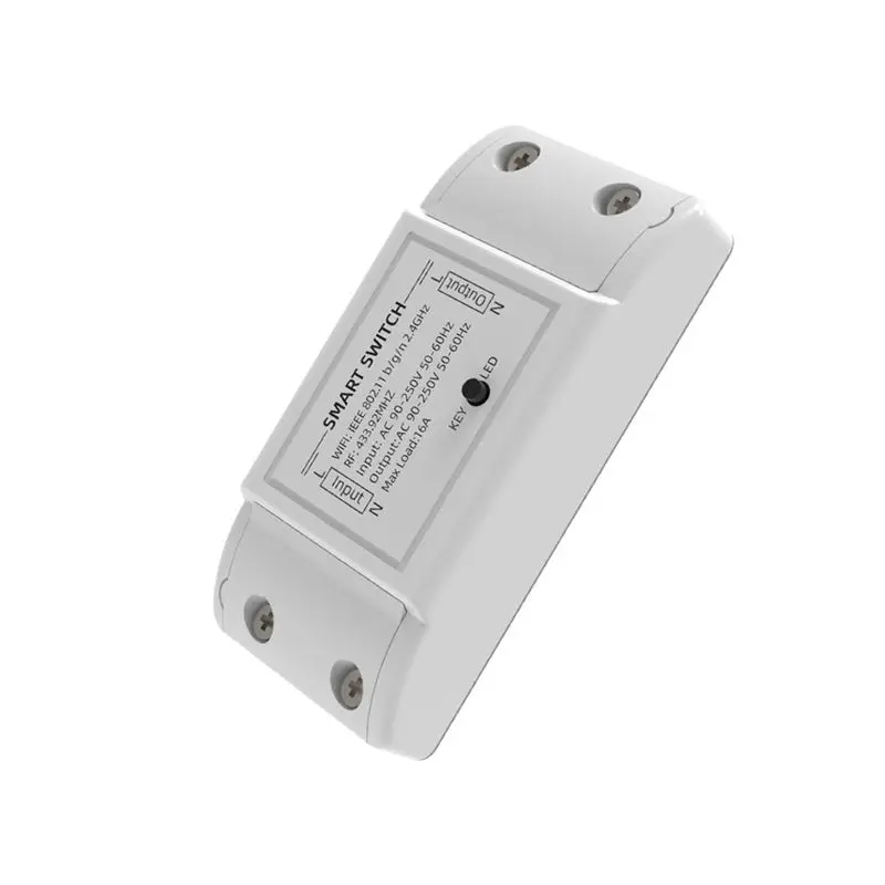 ABYP Wifi+433Mhz Switch Smart Home Automation Relay Module Wireless Remote Control Switch Supports APP Voice Control