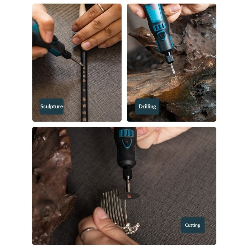 Engraving Pen Carving Pen Overheat Protection Adjustable Speed Electric Polisher for Artists and Craftsmen high quality