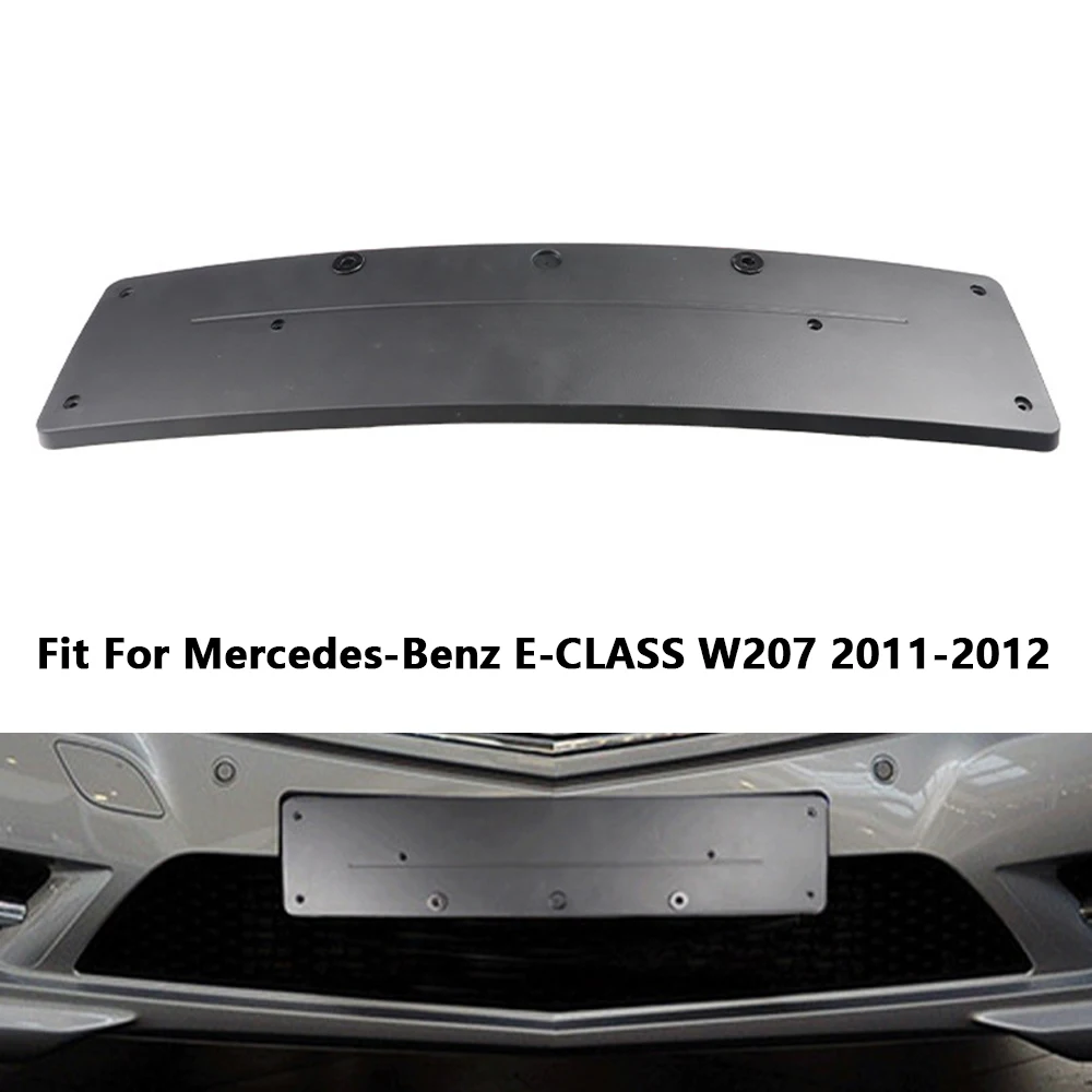 

2078851881 Car Front Bumper License Plate Frame License Plate Bracket for Mercedes Benz E-CLASS W207 E200 E260 E350