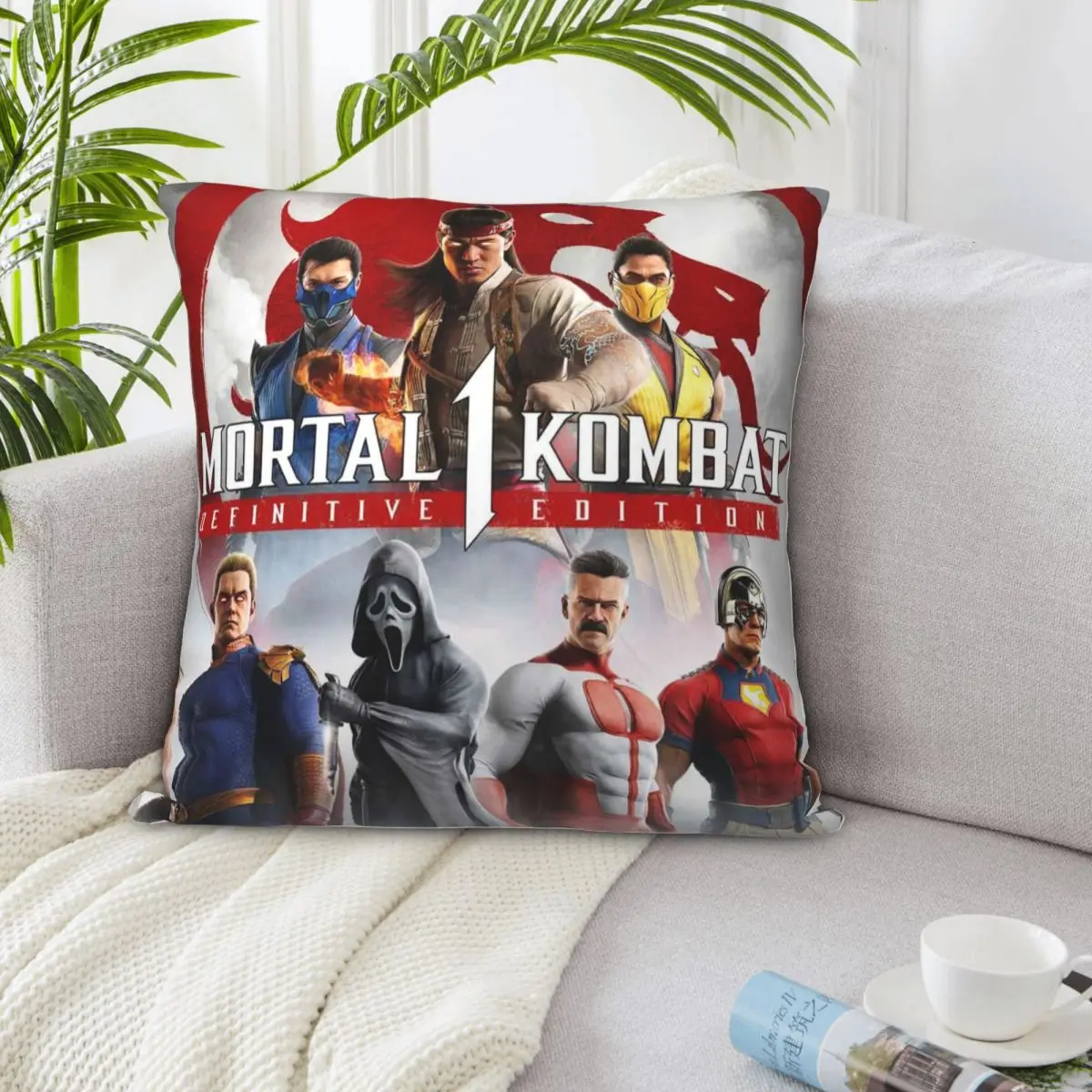 

Mortal Kombat 02159 Pillows Pillowcases Home Decoration Dakimakura Pillow Case Pillow Cover