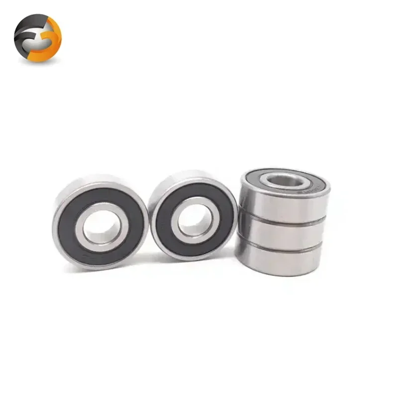 4PCS Stainless Steel S6001RS Bearing 12X28X8 mm ABEC-7 Ball Bearings  S 6001 6000RS
