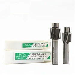 Piloted Counterbore Cutter HSS Flat Bolt Hole Cap Screw Countersink Milling Tool 4 Flutes Pilot M3 M20 Spot Router Slot Drill