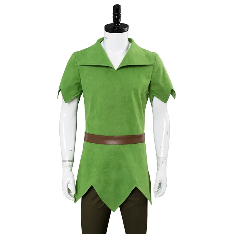 Anime Peter Pan Cosplay Costumes Les nouvelles aventures de Peter Pan Cosplay Men Adults Kids Halloween Party Performance