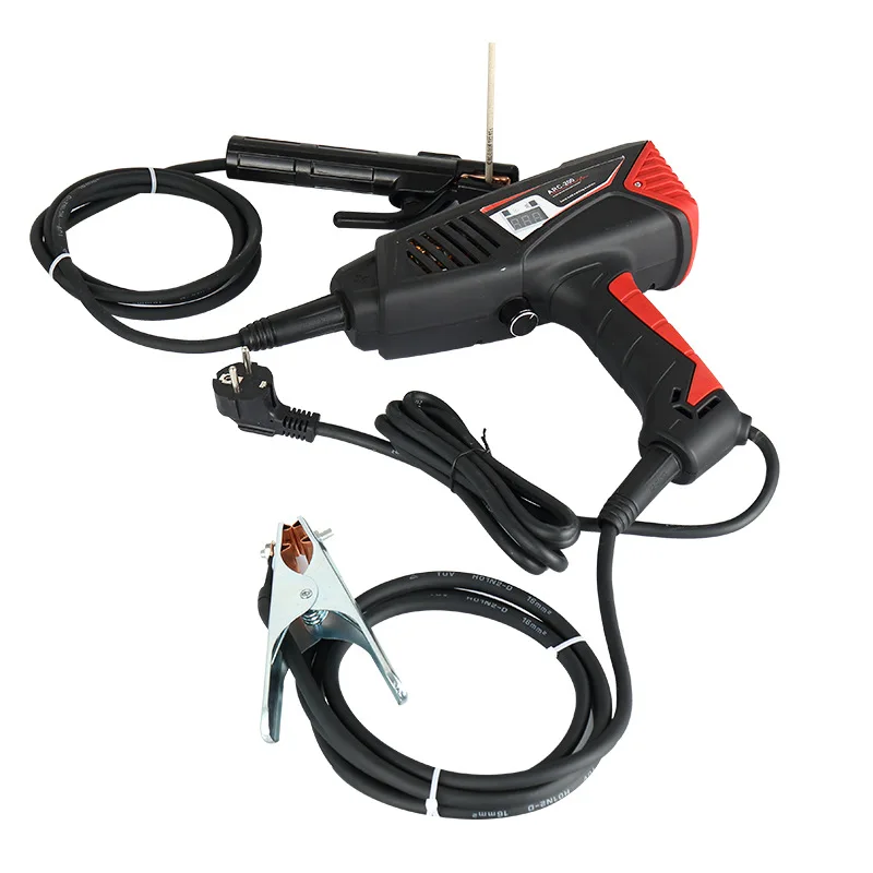 ヨーロッパのコンパクトで便利なハンドヘルド溶接機、溶接機器、小型220v、120a、フルセット