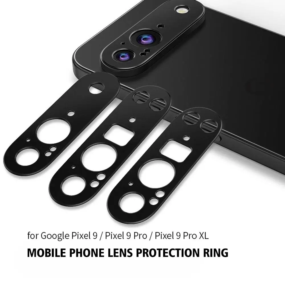 Stiker pelindung lensa kamera belakang, untuk Google Pixel 9 Pro XL paduan Aluminium logam untuk GOOGLE Pixel9 9Pro perlindungan F S4P8