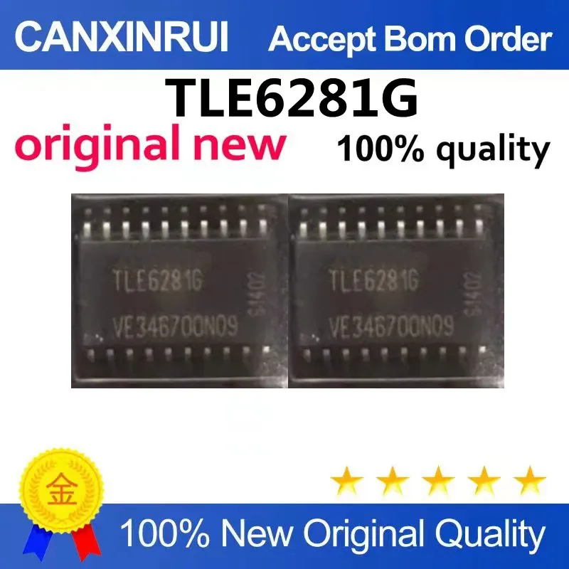 (5-100piezas)TLE6281G TLE6281 SOP-20 Motor Drive IC Chip Brand Original Factory Genuine Product In Stock