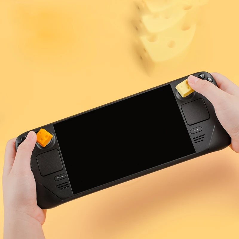 Cheese Thumb Stick Grip Cap Joystick Cover For Nintendo Switch Oled Lite For Sony PS5 PS4 Pro PS3 Xbox Series X/S For Steam Deck