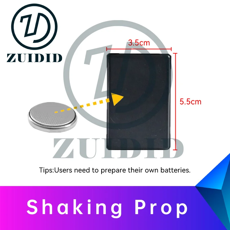 ZUIDID escape room Shaking Prop hold the shaking sensor and keep shaking in a certain time to unlock escape game