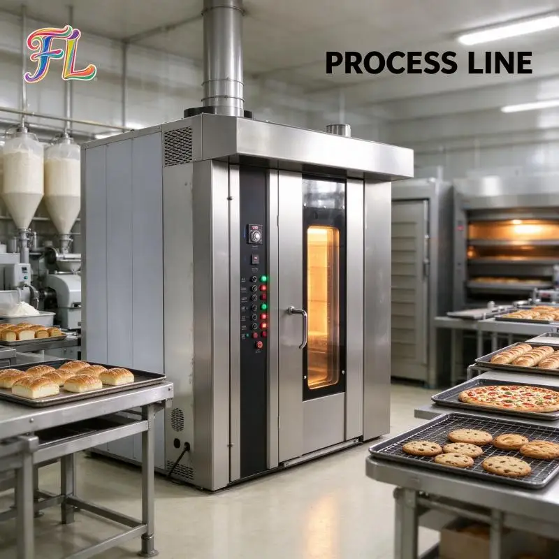 Commercial Baking Oven Multifunctional Baking Equipment Uniform Heat Distribution For Pizza Cake And Danish Pastry