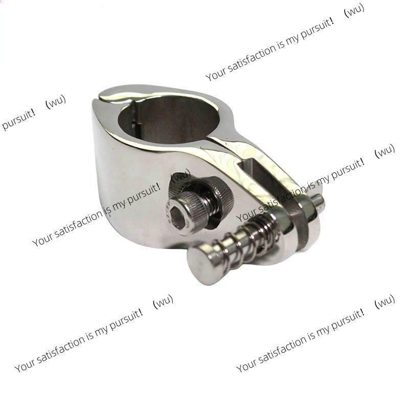 Pipe clamp, with drawing Xiao 25mm22mm stainless steel casting thickened 316 to create general hardware accessories, hoop