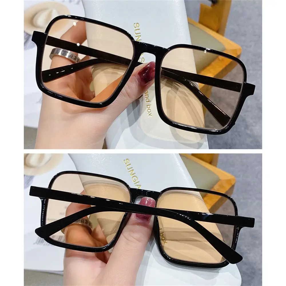 Luxury Vintage UV400 Eyewear Women Square Sunglasses Oversized Sunglasses Goggle Men Sun Glasses