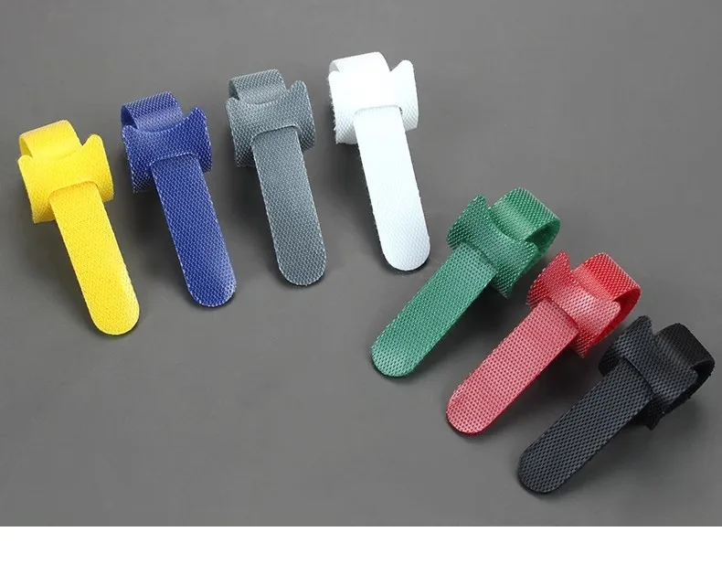 Back To Back T-shaped Velcro, Velcro, Zip Ties, Wires, Data Cables, Storage Straps, Nylon Self-adhesive Cables