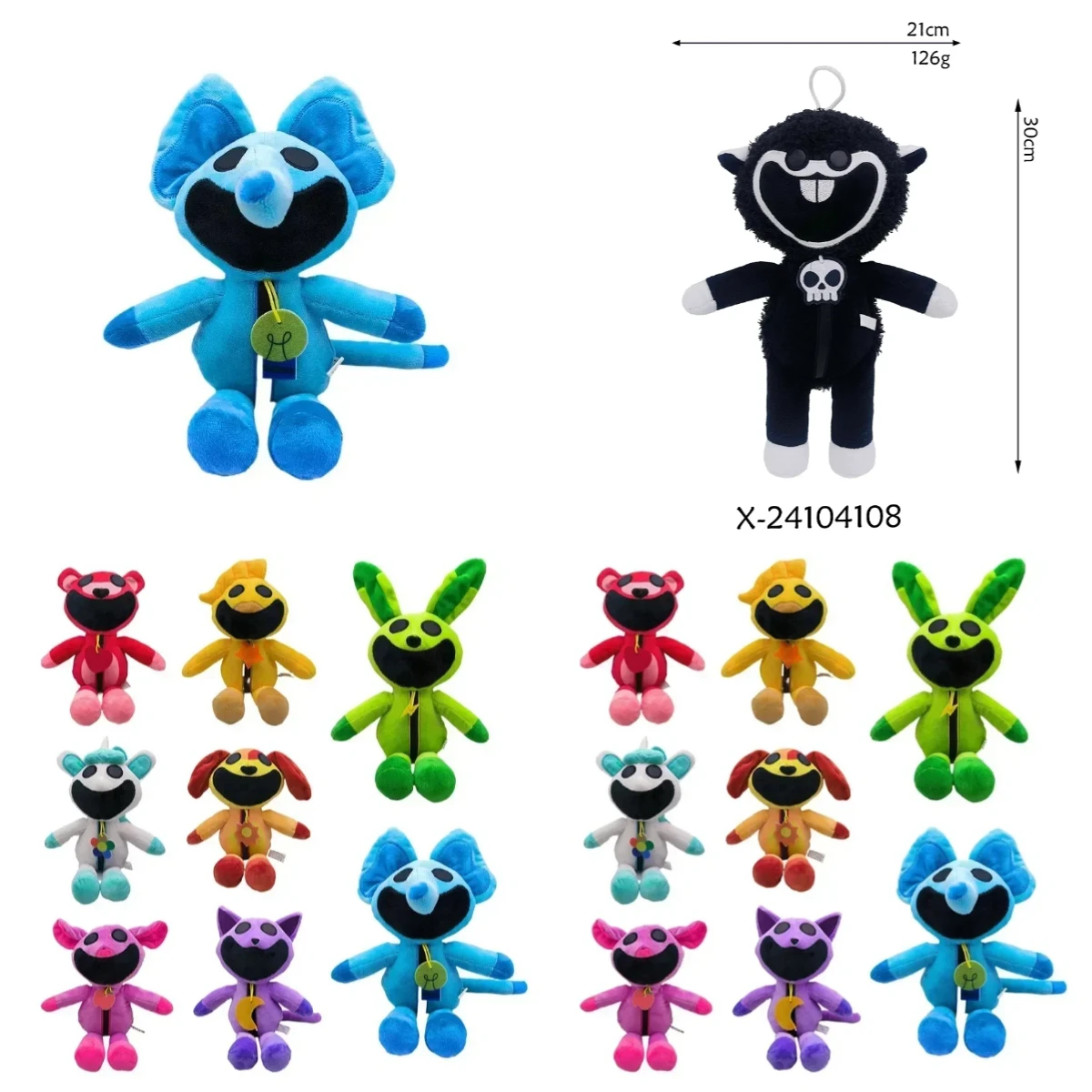 Horror Game Plush Toy poppy Playtime Catnap Peripheral Plush Doll Trendy Play Small Amount In Stock Collection Holiday Plush