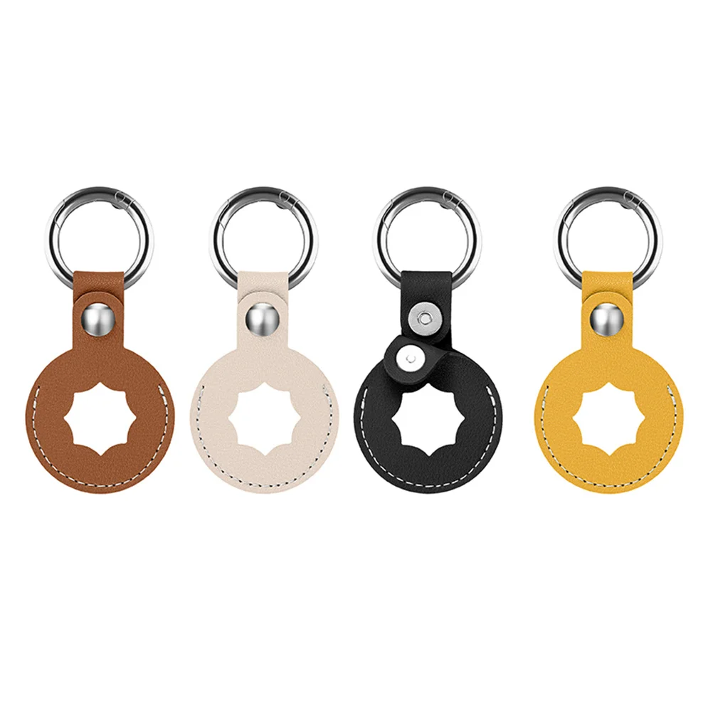 

4Pcs Protection Cover Anti-Loss Protective Case Magnetic Snap Durable Tracer Protective Covers Compatible for Airtag Locating
