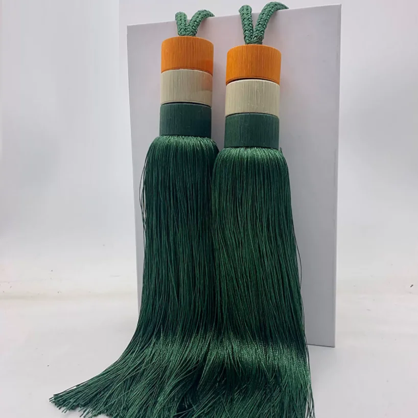 2Pcs/European Style Curtain Binding, Hanging Ball Binding Rope, Curtain Buckle, Tassel, Single Ball, Roman Pole Decorati