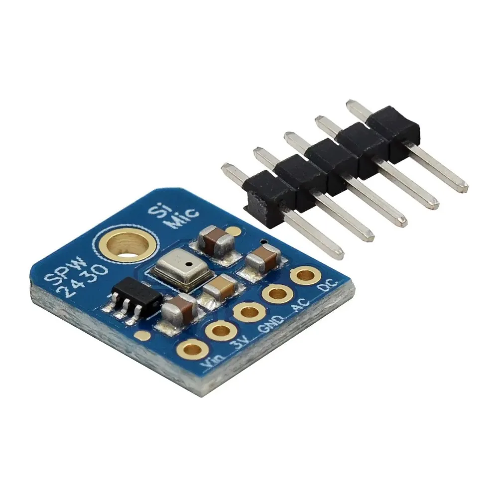 1pcs SPW2430 MEMS Microphone Sound Detection Sensor Module Mono MEMS Microphone Detect for Voice Converters Audio Recording