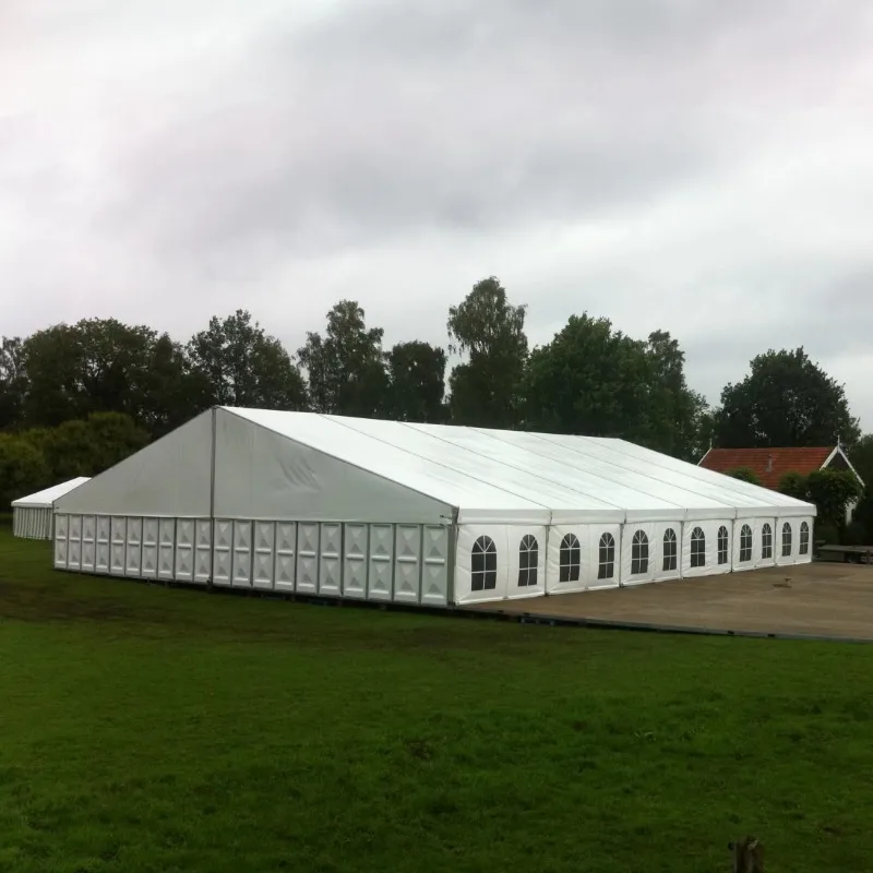 Outdoor Large Wedding Tent with Aluminium Frame PVC Canopy for Party Events Trade Shows Hotel Use