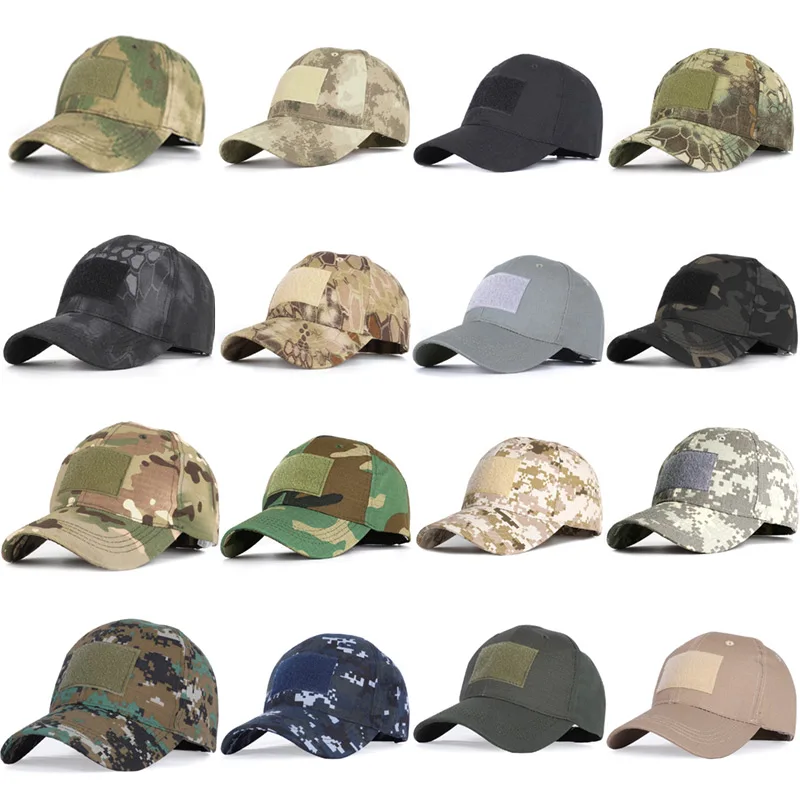 13 Colors Camouflage Men's gorras Baseball Cap Male Bone Masculino Dad Hat Trucker New Tactical Army Men's Cap Camo Snapback Hat