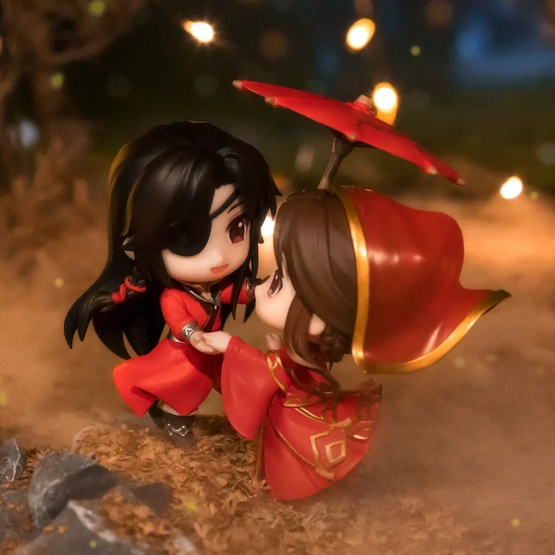 In Voorraad Originele Hemelse God Zegent De Mensen Xie Lian Hua Cheng Anime Actie Figuur Speelgoed Voor Jongens Meisjes Kinderen Verjaardagscadeaus