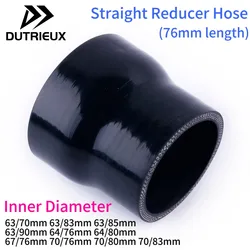 Straight Reducer Hose General Silicone Coolant Intercooler Pipe Tube Hose 63mm 64mm 67mm 70mm 76mm 80mm 83mm 85mm 90mm