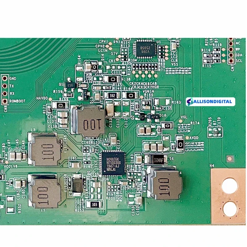 حقيقي الأصلي CCPD TC495 008 V4.0 STCON495G T-Con مجلس ل M50Q6-J01 V505-J01 50PFL5766/F7E E4AA50R 100012585   مجلس المنطق