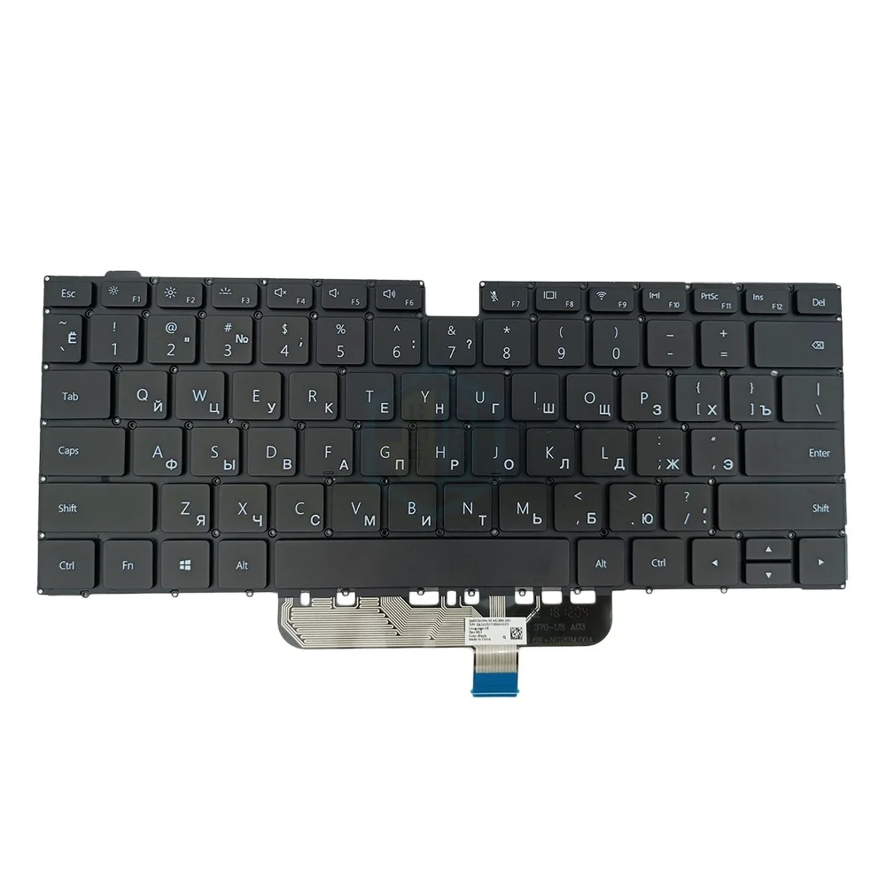 Top RU backlit laptop keyboard for Huawei MateBook D 14 NBL WAQ9RP WAQ9R NBL-WAQ9L NBB WAH9 WAP9R WAE9P NBB- WAH9P RU keyboards