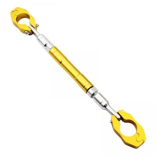 Motorcycle Cross Bar Durable Aluminum Alloy Adjustable 28.3 to 31cm 22mm Clamp Stabilizer for Handlebar Reinforcement Rides
