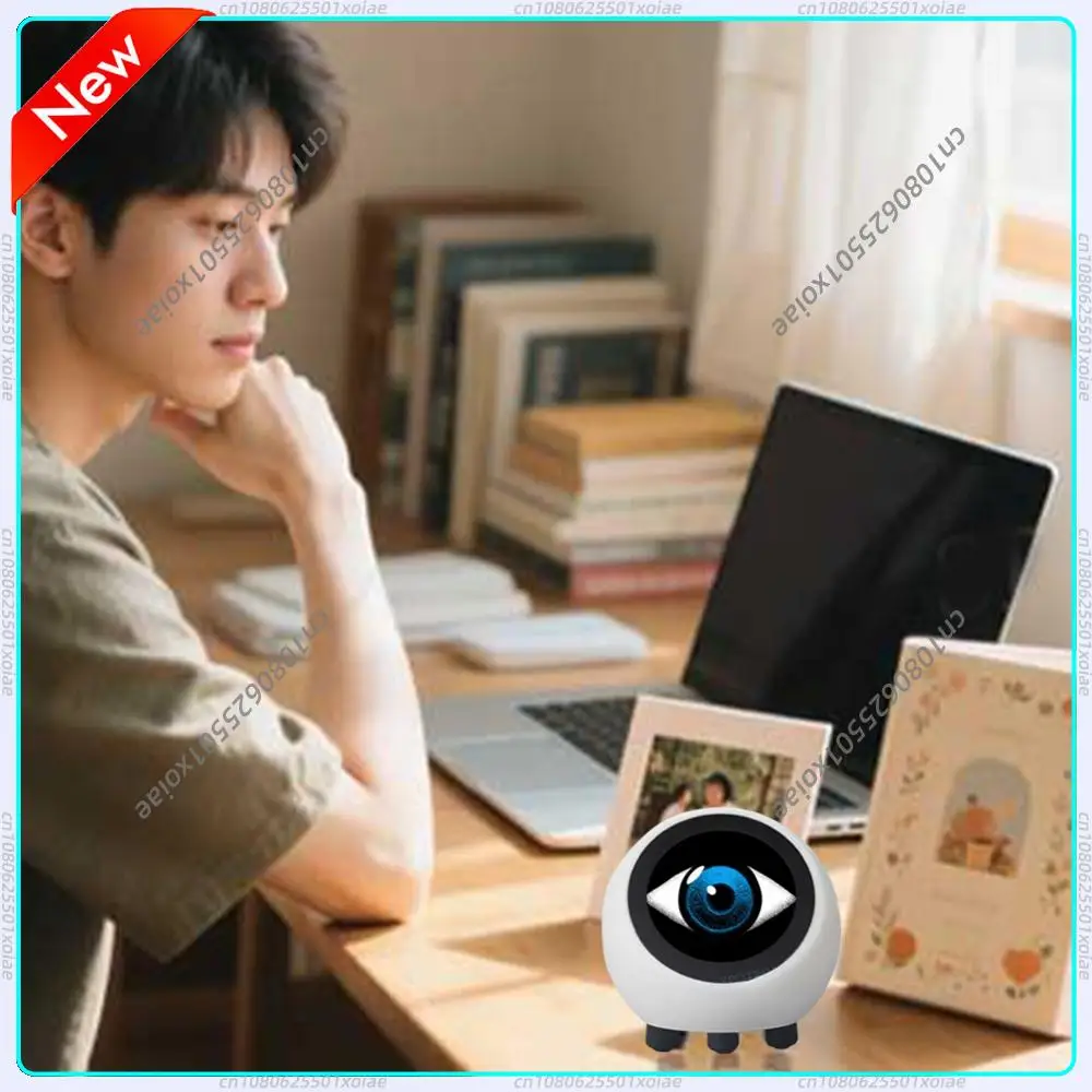 

AI Voice Chat Robot Multi-Function Smart Desktop Robot LCD Display Mini Robot Tabletop Ornaments 1.28in for Home Decor