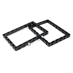 Building Blocks Technical Parts 7x11 11x15 thick hole arm ring connector Beam Frame Square Hole Arms 39794 39790 MOC Brick Toys