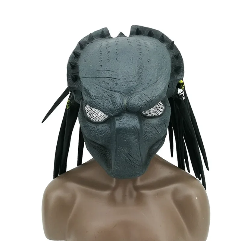 Alien vs. Predator cosplay mask Adult Unisex Latex Helmet Halloween Party Accessories Props