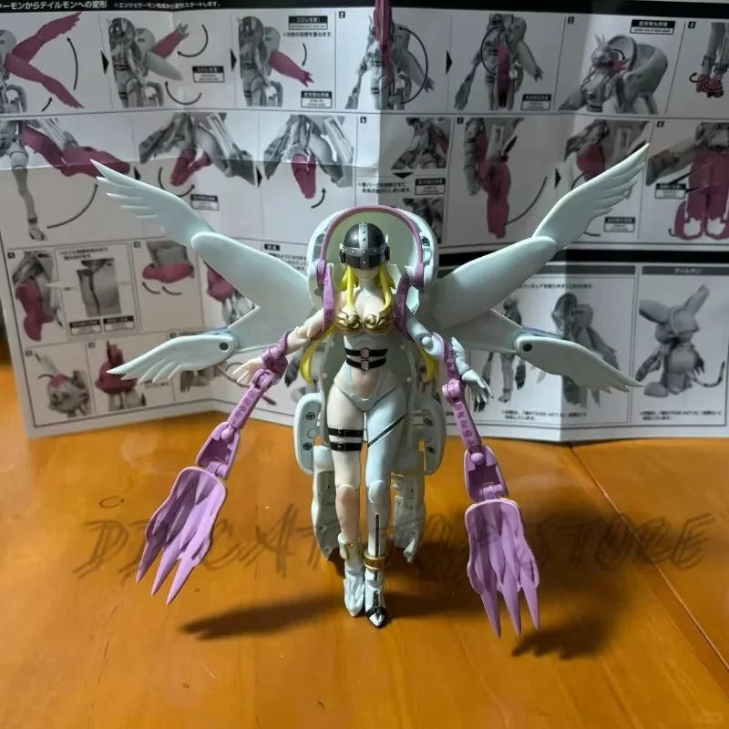 ผจญภัยดิจิตอลอะนิเมะ Action Figure Angewomon Magnaangemon ตุ๊กตา Angewomon รูป Pvc ตุ๊กตาตุ๊กตาของเล่นคอลเลกชันของขวัญ