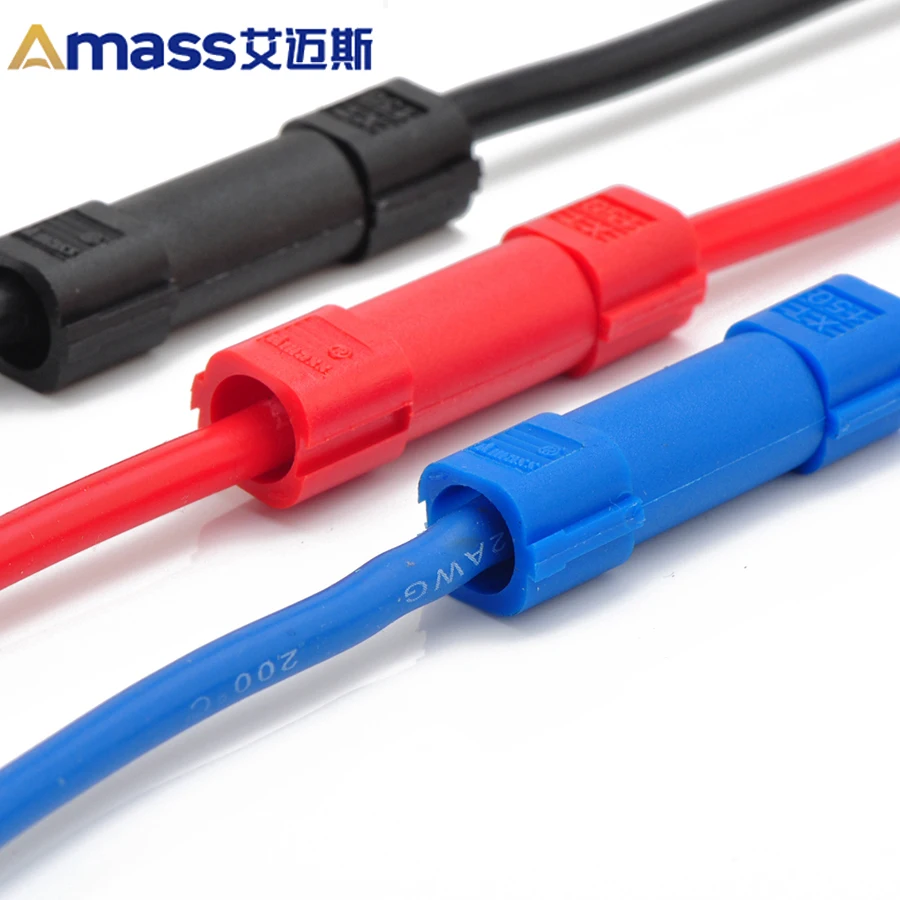 Free Shipping Amass 5 Pair Xt150 Xt-150 Red Black Blue Male Female Bullet Connectors Plugs Rc Lipo Battery