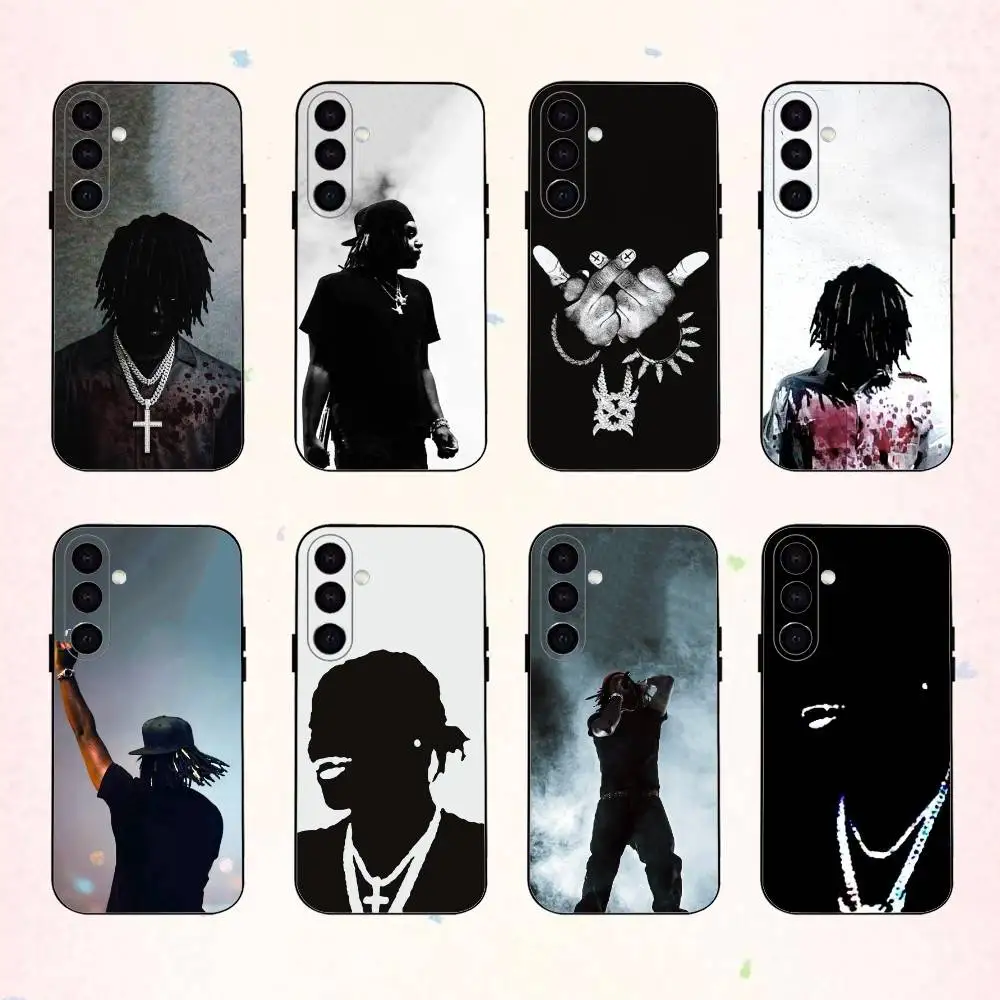 

k-Ken C-Carson More Chaos Rap phone Case For Samsung Galaxy A73,A72,A71,A70,A53,A52,A51,Others Soft Black Shell