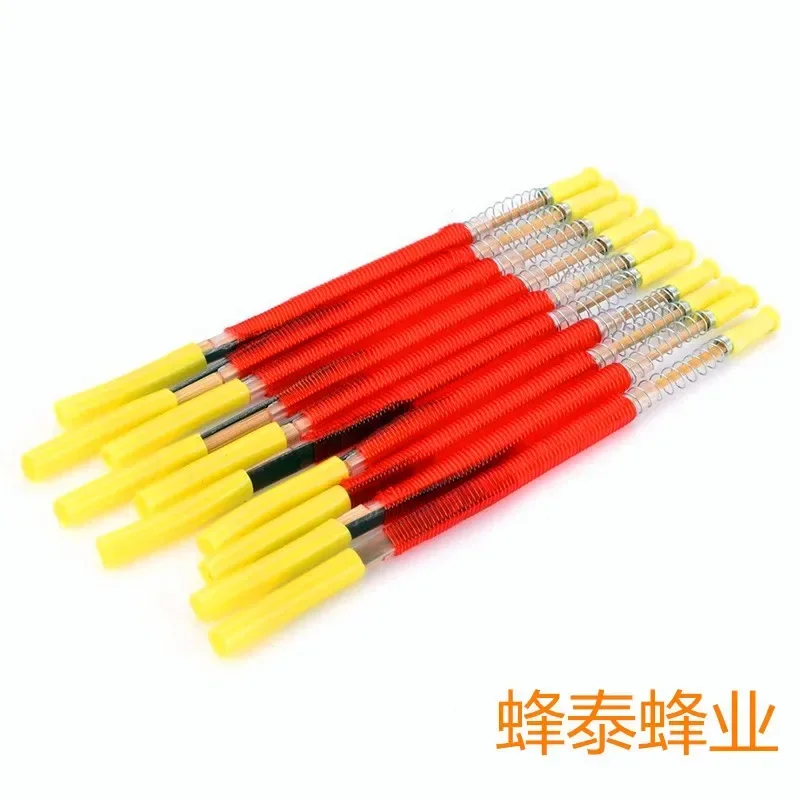 A 100PCS Economic And Practical Bee Tools, Bee Supplies, Export Type Air Rope Insect Transfer And Breeding King