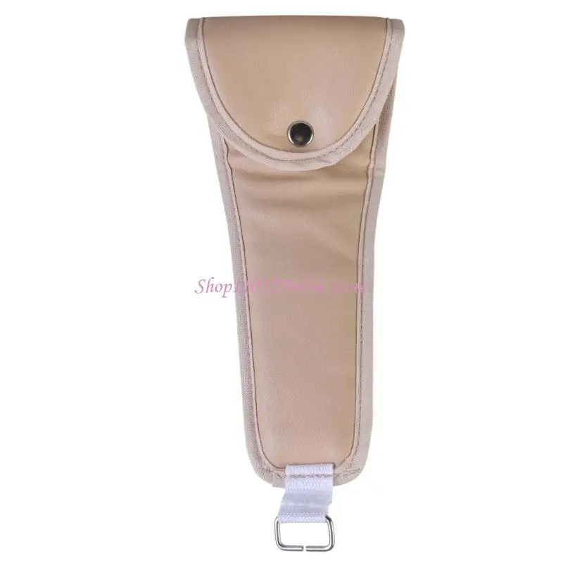 

R6FD Adjustable PU Leather Crotch Restraint Skin Friendly Designs Baby Prams Crotch Belt Comfortable for Baby Strollers