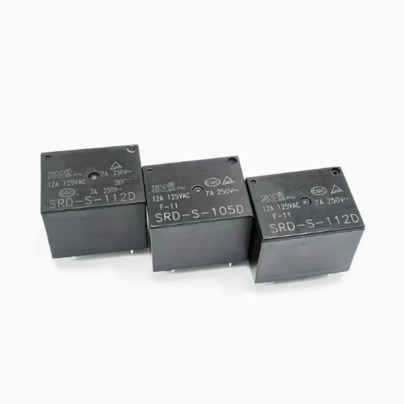 5pcs Power Relay SRD-S-105DM SRD-S-112DM SRD-S-124DM 4PIN 5PIN 5V 12V 24V