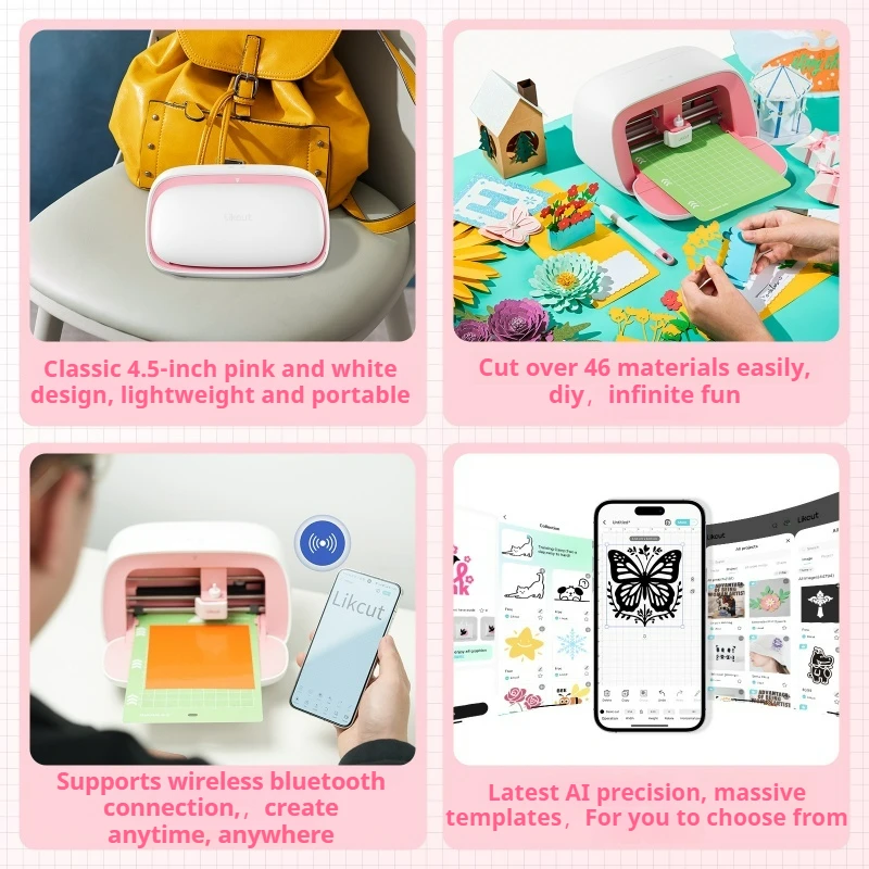 

Label engraving machine household mini card paper die-cutting hand hot stamping self-adhesive sticker cutting machine