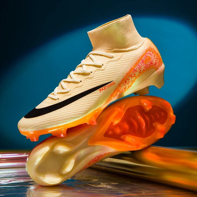 Nuevos zapatos de fútbol para hombres, botas de fútbol para interiores con picos largos, superventas, zapatillas TF/FG de alta calidad, zapatos deportivos para exteriores, partido
