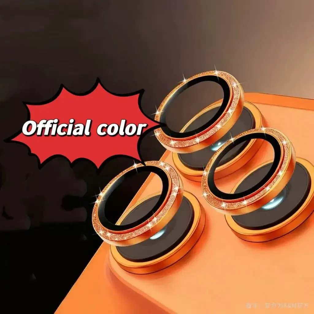 2-3Pcs Orange Glitt…