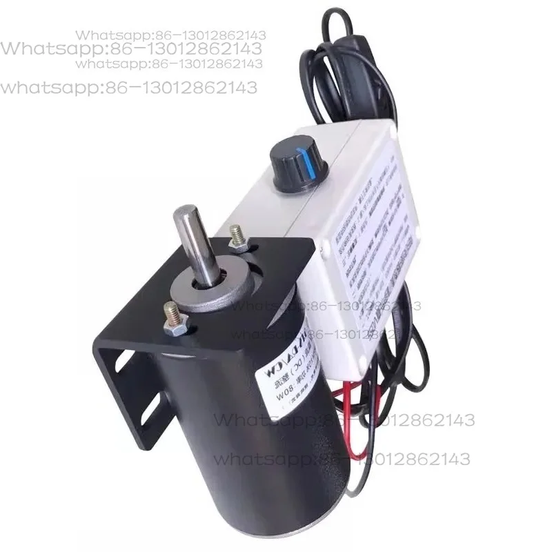 220V 80W 6500rpm Miniature Permanent Magnet DC Motor Carbon Brush High Speed Ball Bearing Speed Adjustable Table Drill
