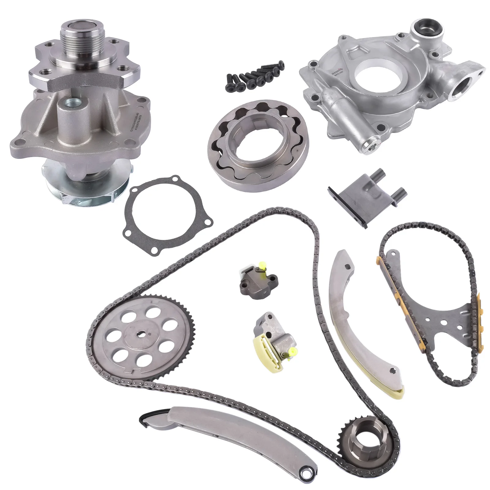 AP02 Kit catena distribuzione Pompa acqua olio per Chevy Colorado GMC Canyon Hummer H3 Isuzu