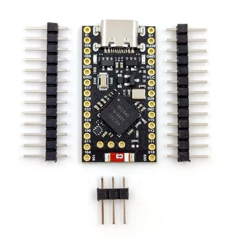 NRF52840 Development Board Compatible With Nice Nano V2.0 Bluetooth Charging Management Promicro NRF52840