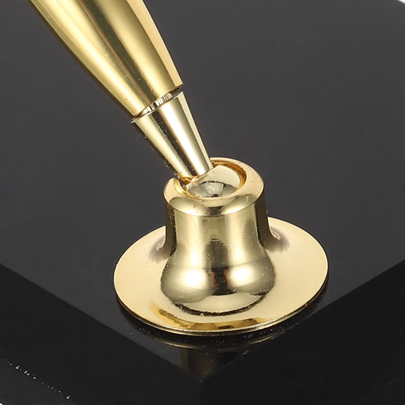 Signing Desk Ballpoint Pen Core Metal Acrylic Rectangular Base Reception Counter Pens Business Guest Book Signing