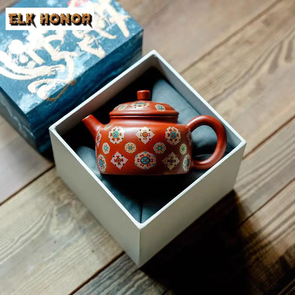 

100ml Purple Clay Teapot Japanese Tea Infuser Pot Household Tea Brewing Kettle With Strainer Tieguanyin Tea Items Supplies Gift