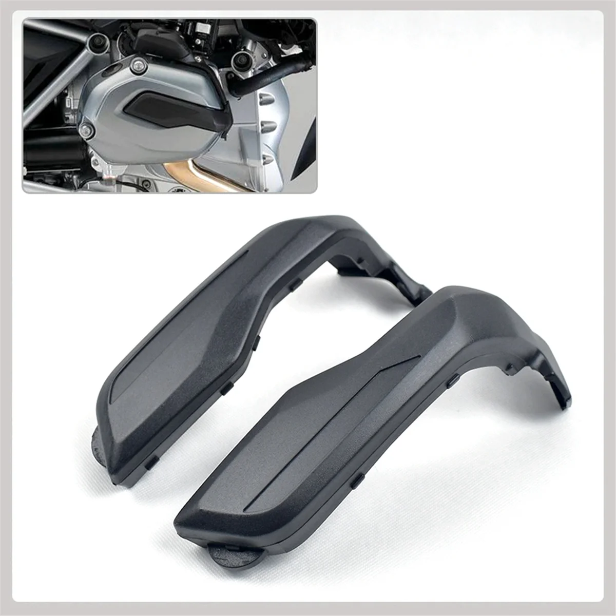 

Motorcycle Ignition Coil Hood Spark Plug Cover Guard Frame Guards Buffer for BMW R1200GS K50 K51 2012-2018 R1200RT AD39