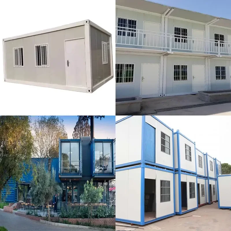 for Temporary Accommodation Container House Construction Standard Single Room Box Integrated House