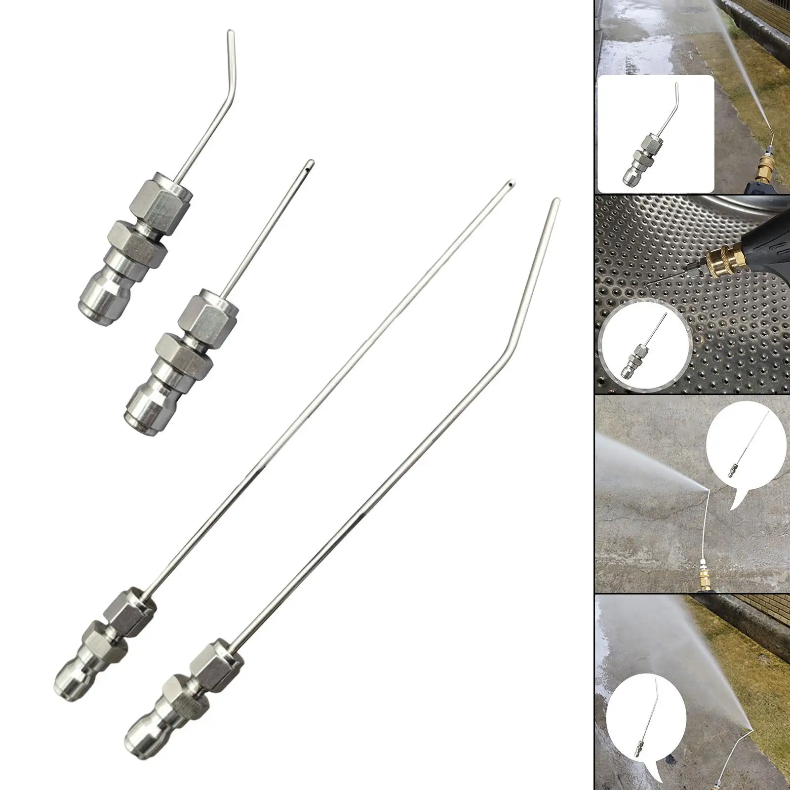 

1/4" Quick Connect Washing Mhine Flush Atthment Washer Cleaning Spray Pin