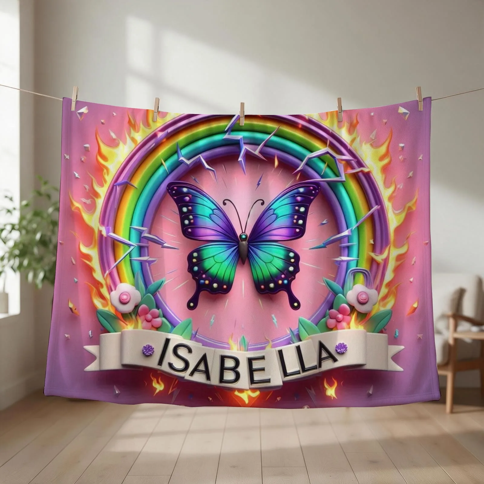 Isabella Throw Blanket Thermal blankets and throws Hairys Heavy Blankets